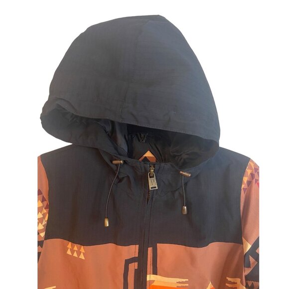 Pendleton XS Sheridan Aztec jacket western wear orange brown black - Picture 7 of 12